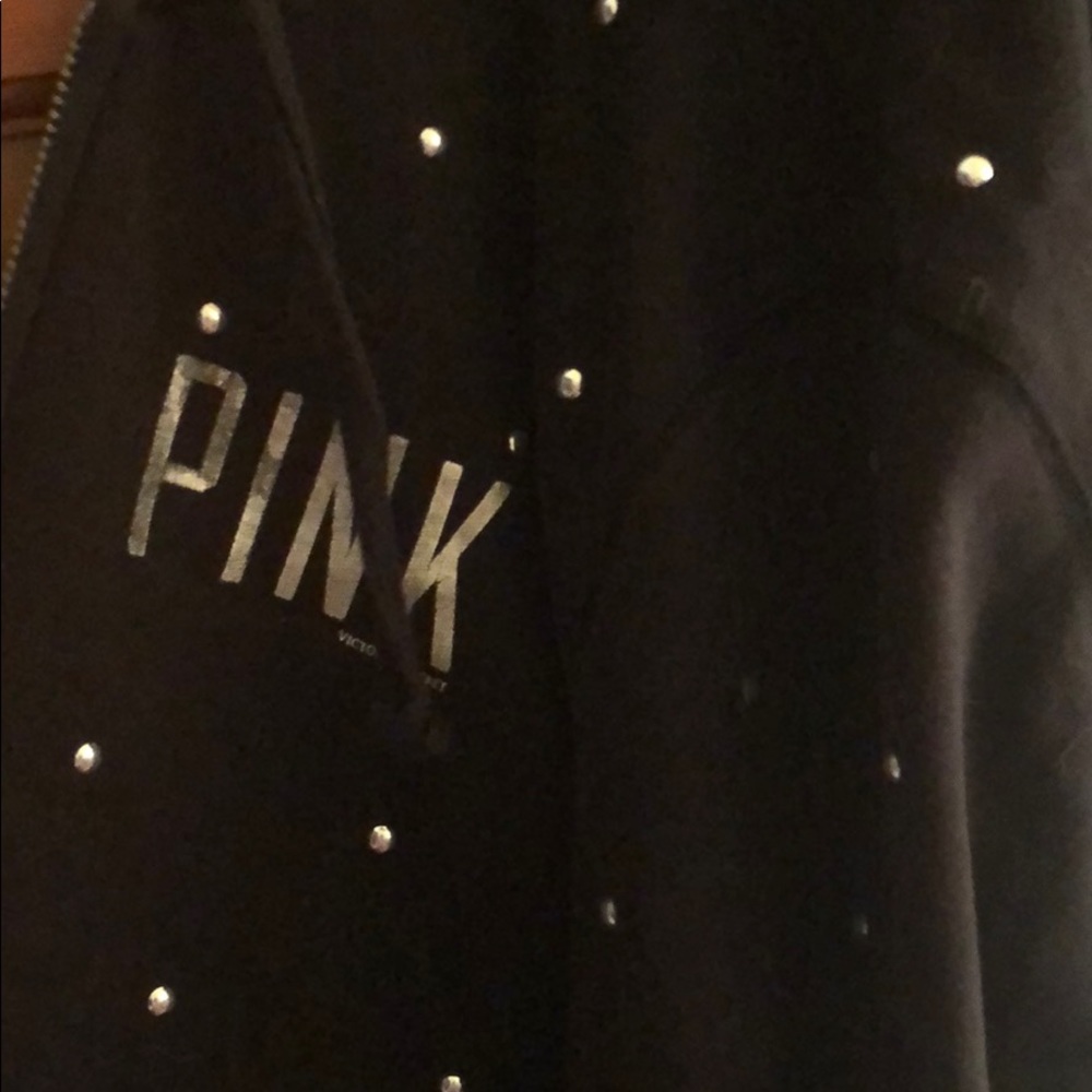 Pink hoodie